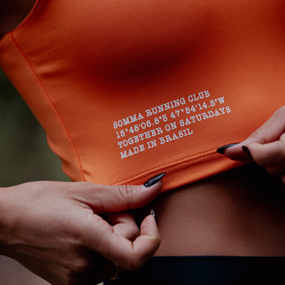 Cropped Somma Laranja