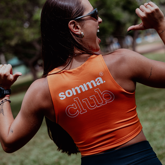 Cropped Somma Laranja